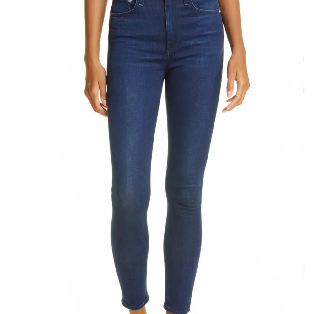 RAG & BONE NINA HIGH RISE ANKLE SKINNY JEANS